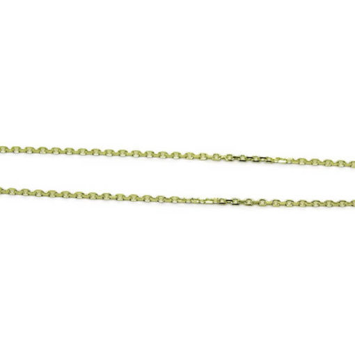 Collar flor oro amarillo - Imagen 4