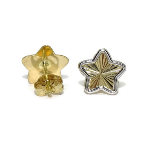 Pendientes estrellas oro - Imagen 4