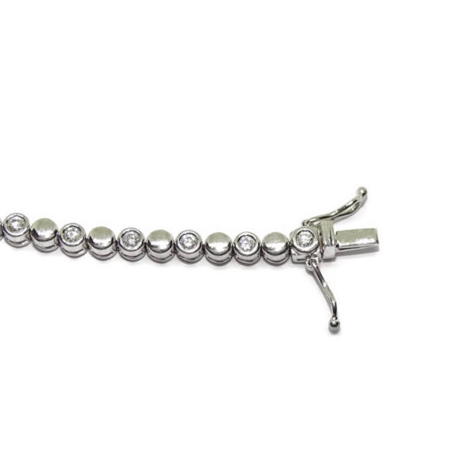 Pulsera diamantes 0,66cts chatones - Imagen 6