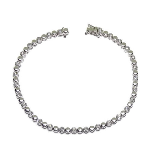 Pulsera diamantes 0,66cts chatones