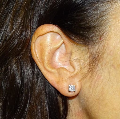 Pendientes de diamantes para mujer 1.20cts - Imagen 2