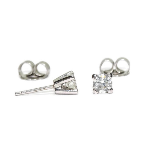 Pendientes de diamantes para mujer 1.20cts - Imagen 5